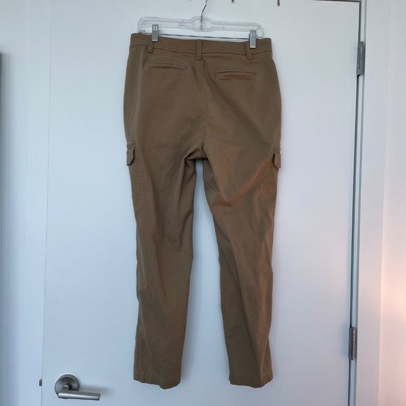 Talbots Khaki Cargo Pants (10) - Picture 3 of 8